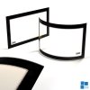 Fireplace arch bent glass, painted glass, screen printing – robax 